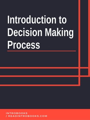 cover image of Introduction to Decision Making Process